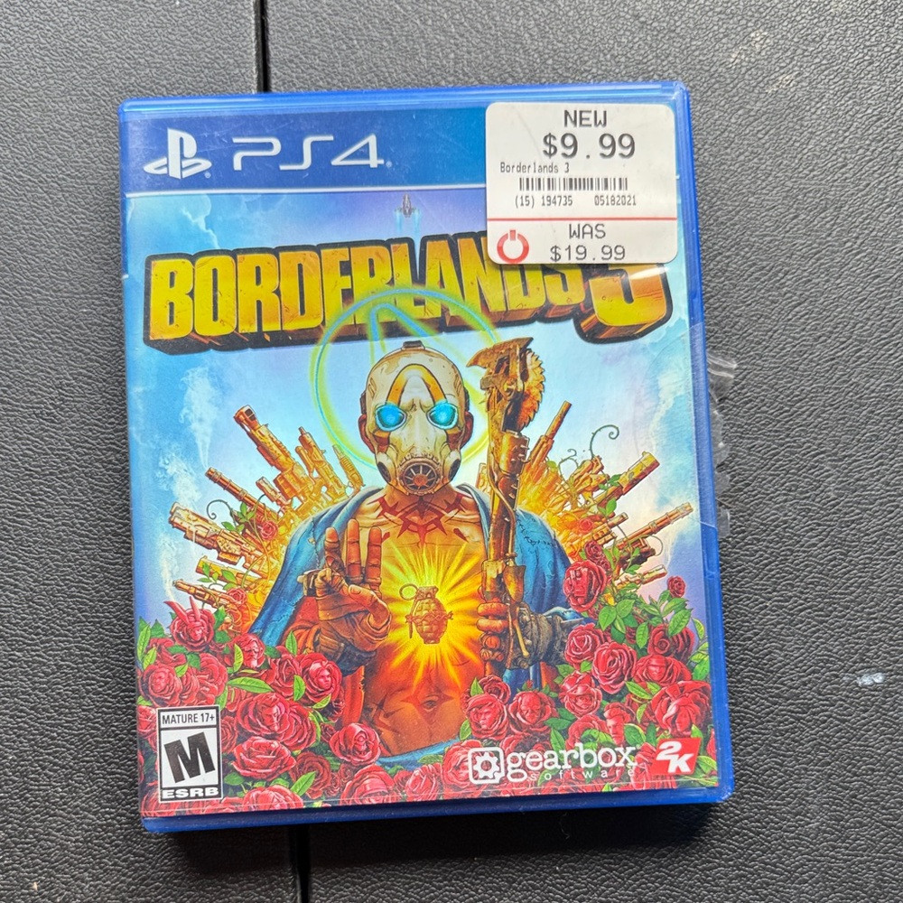 Borderlands 3 for PS4 - Blue Cover
